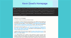 Desktop Screenshot of kevindowd.org